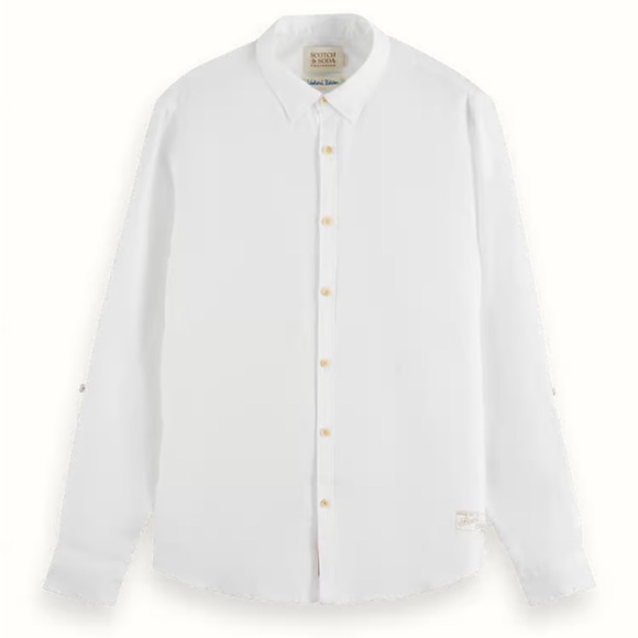 Scotch and Soda 100% Linen button down shirt - Picture 4 of 10
